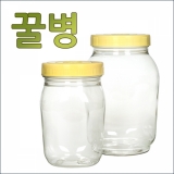 PET 꿀병 1개/꿀통/꿀단지/플라스틱꿀병
