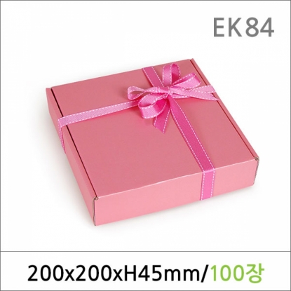 뉴마켓,EK84/비누박스/H-14(핑크) 100매/선물포장박스/선물상자/종이박스